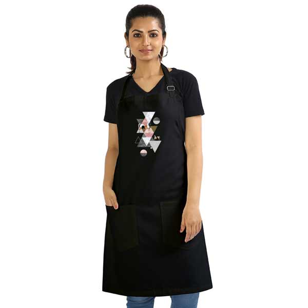 Kala Ghoda | Cotton Artist Apron Black