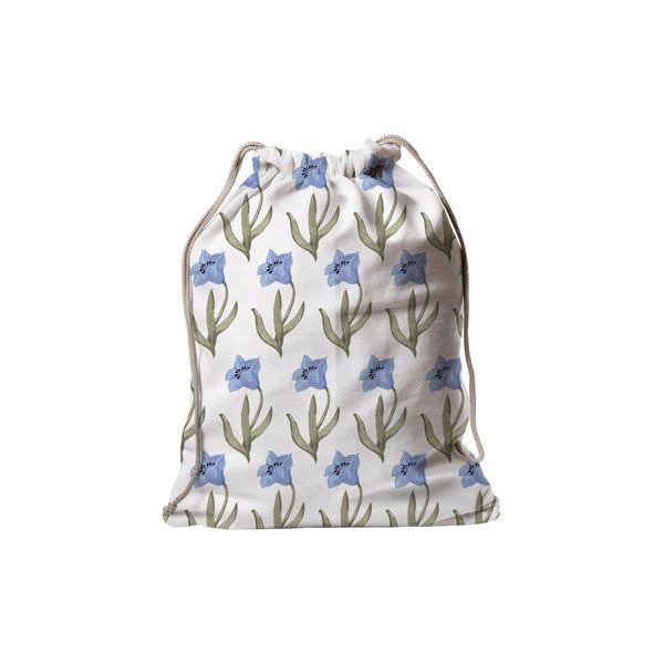 AOP Drawstring Bag Pattern 01 Blue