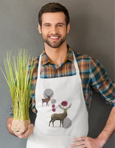 Canvas Apron For A Buck Or Two White