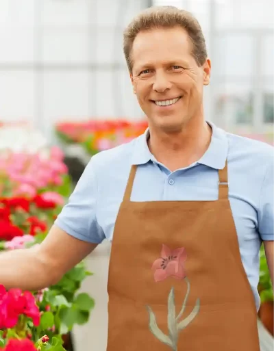 Canvas Apron Manjari Khaki