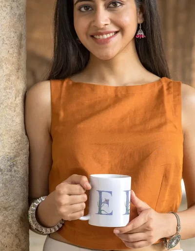 Coffee Mug Alphabet E Cvr