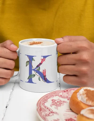 Coffee Mug Alphabet K Cvr