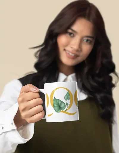 Coffee Mug Alphabet Q Cvr