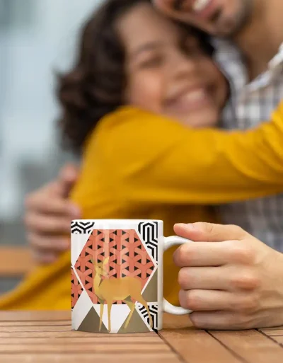 Coffee Mug Doe a deer 01