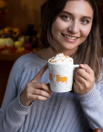 Coffee Mug pichwai cow 01