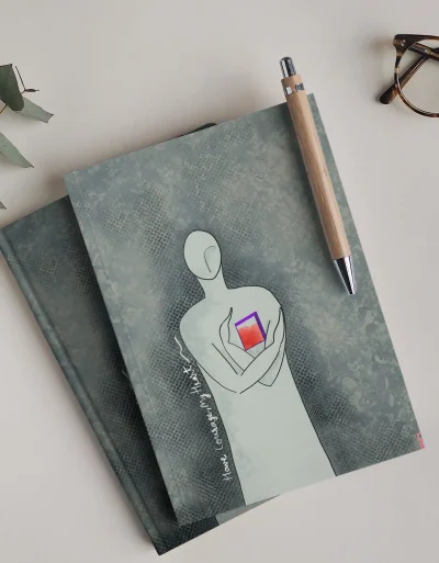 Have Courage My Heart | A5 Notebook