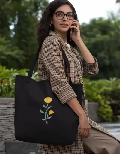 ToteBag XL Genda Black CVR