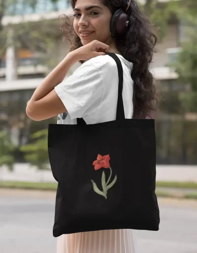 ToteBag XL Manjari Black CVR