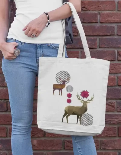 Totebag For A Buck Or Two White CVR