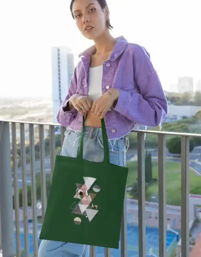 Totebag Kala Ghoda Bottle Green CVR