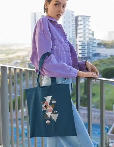 Totebag Kala Ghoda Navy Blue CVR