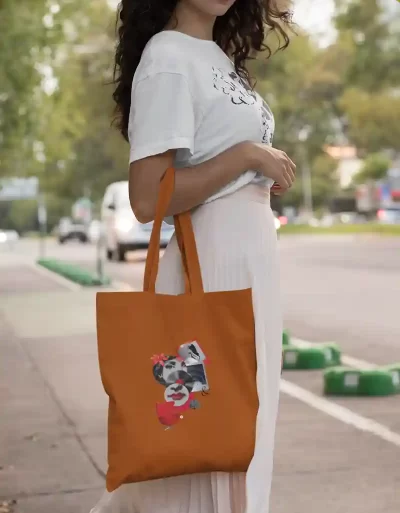 Totebag Ruby Khaki CVR